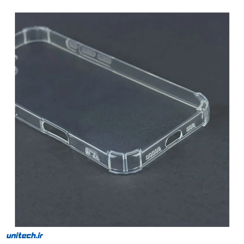 قاب ژله ای ضربه گیر بی رنگ آیفون iPhone 17 محافظ لنزدار (2)